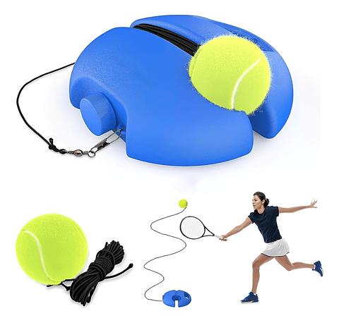 Equipo Entrenamiento De Tenis Individual Para Auto Practica