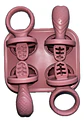 Mordedor Para Bebé Set Mordedores Y Paletas Rosa - Miniatura 6