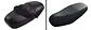 Funda Cubre Asiento Malla Para Moto Térmica Universal Negro - Miniatura 7