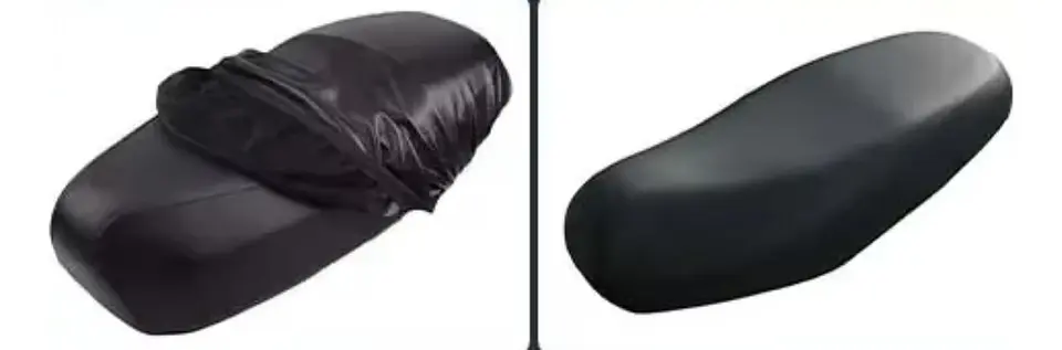 Funda Cubre Asiento Malla Para Moto Térmica Universal Negro 7