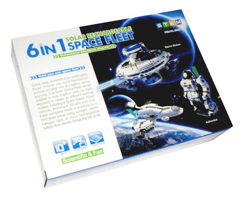 Juguete Nave Espacial Solar 6 En 1 /03-dbg1158