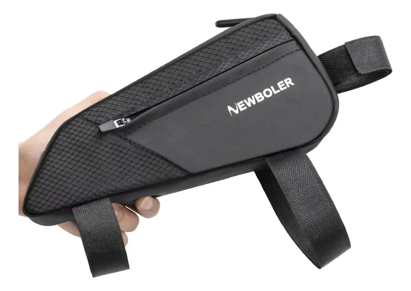 Bolso Para Bicicleta, Impermeable, Resistente, 1,2 L Negro 1