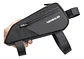 Bolso Para Bicicleta, Impermeable, Resistente, 1,2 L Negro - Miniatura 1