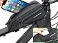Bolso Para Bicicleta, Impermeable, Resistente, 1,2 L Negro - Miniatura 2