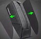 Bolso Para Bicicleta, Impermeable, Resistente, 1,2 L Negro - Miniatura 5