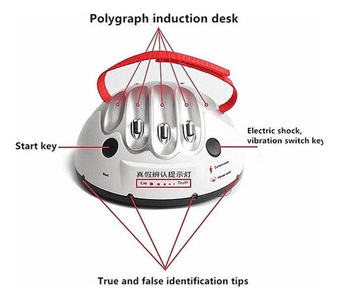 Juguetes De Prueba De Polígrafo Con Detector De Mentiras