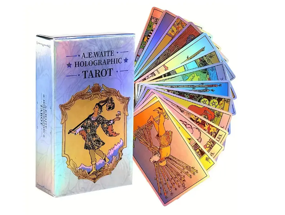 Tarot Clasico Holografico Principiantes Coleccionistas 1