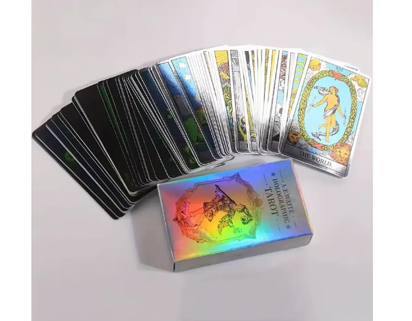 Tarot Clasico Holografico Principiantes Coleccionistas 5