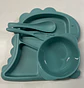 set plato cubiertos bebe para comer 4 piezas - Miniatura 1