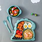 set plato cubiertos bebe para comer 4 piezas - Miniatura 4