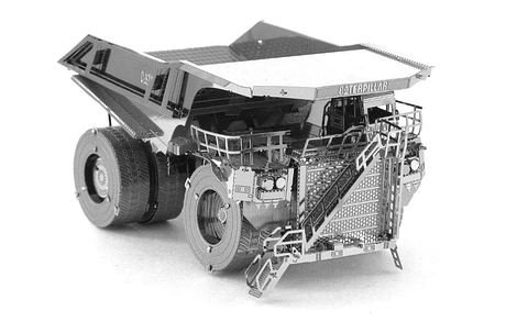 Rompecabezas Puzzle Metal 3d Camion Minero