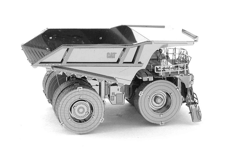 Rompecabezas Puzzle Metal 3d Camion Minero