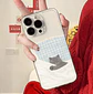 Carcasa Para iPhone Gatito Gato Durmiendo Diseño Unico Transparente iPhone 13 - 14.-15 - Miniatura 4
