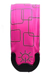 Brazalete Reflectante Recargable Ciclismo Running Deporte Rosa Chicle - Miniatura 1