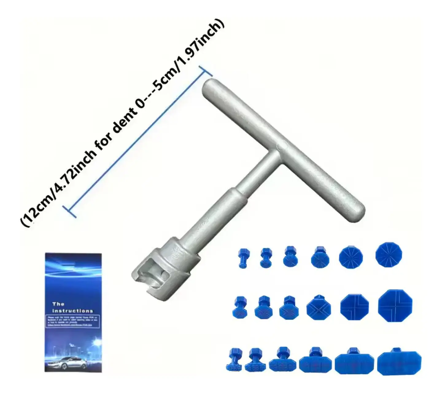 Kit Desabollador Ventosa Reparación Abolladuras Auto 2