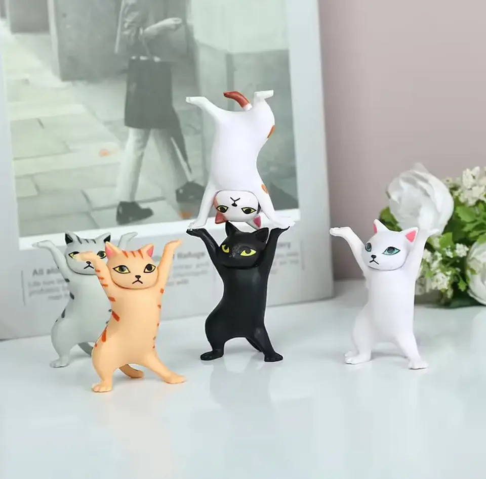 Gatito Decorativos Para Decoración De Hogar Oficina Etc 4