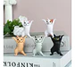 Gatito Decorativos Para Decoración De Hogar Oficina Etc - Miniatura 5