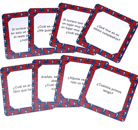 Que Tan Bien Me Conoces Juego Carta