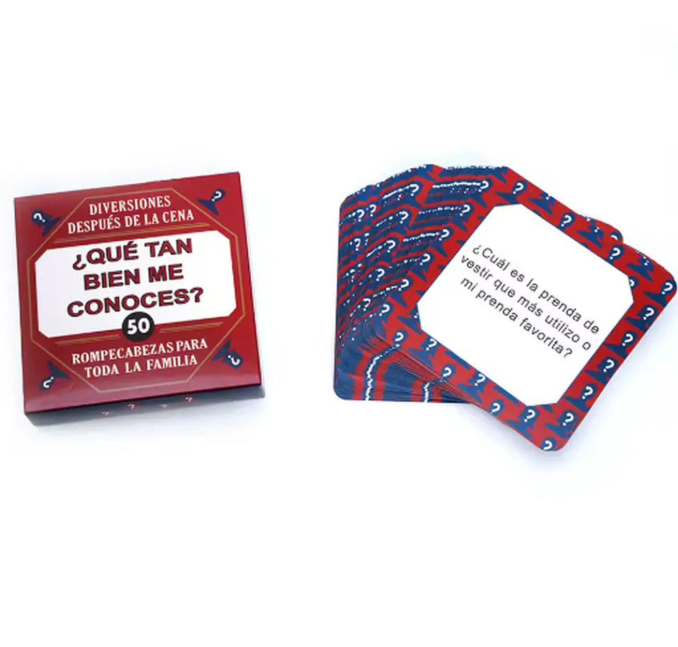 Que Tan Bien Me Conoces Juego Carta 3