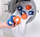 Removedor De Pelos Mascotas Quita Pelo Pelusa Lavadora 3pcs Naranja - Miniatura 2