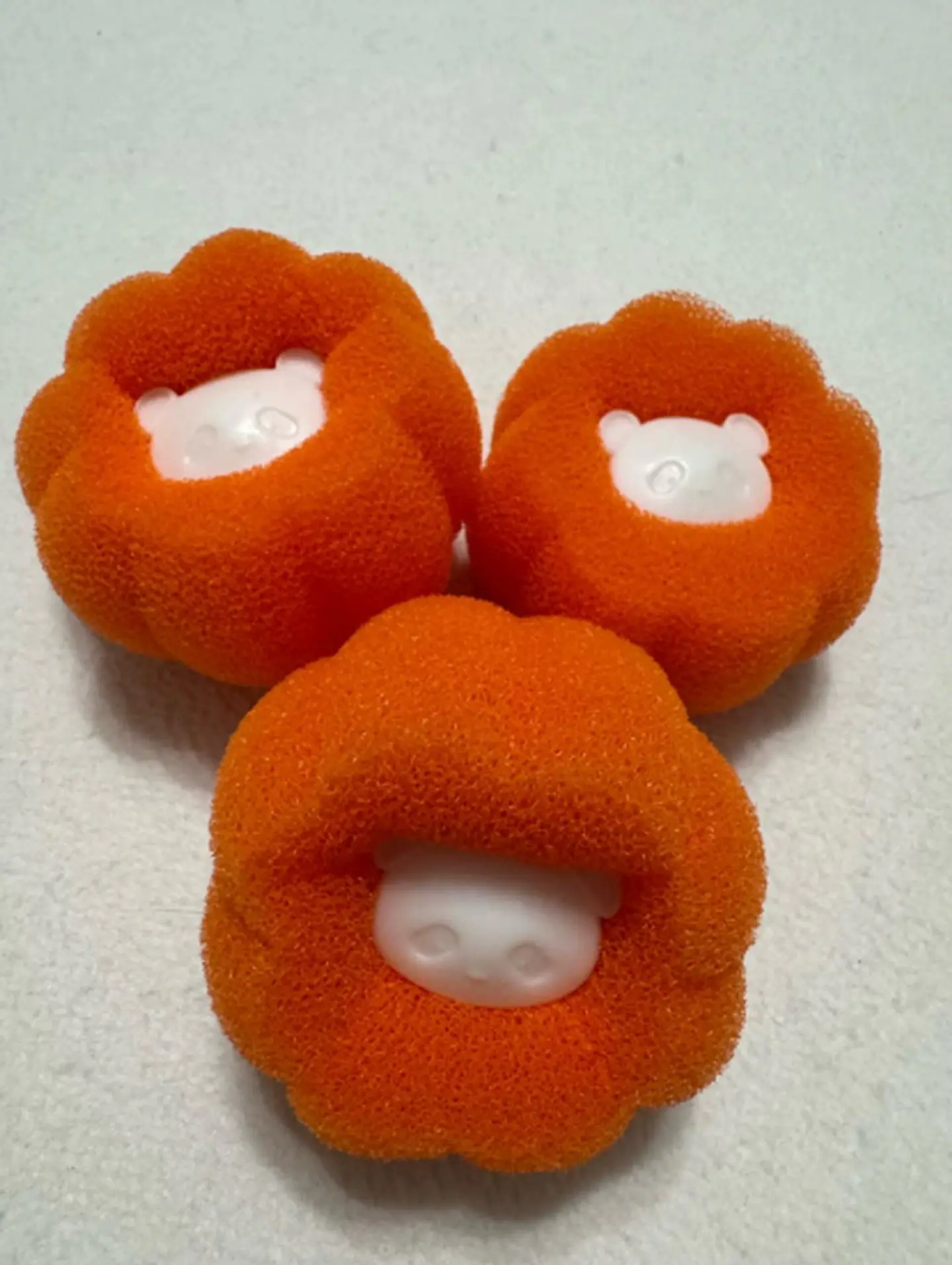 Removedor De Pelos Mascotas Quita Pelo Pelusa Lavadora 3pcs Naranja 6