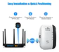 Repetidor Inalámbrico Señal Wi-fi Wifi Access Point Potencia - Miniatura 6