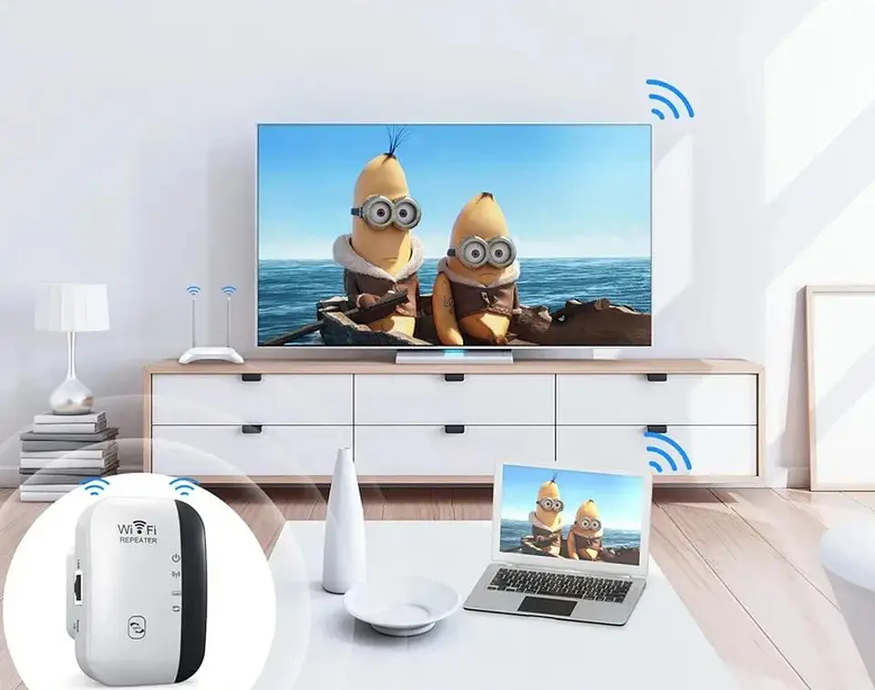 Repetidor Inalámbrico Señal Wi-fi Wifi Access Point Potencia 7