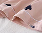 Pijama De Mujer Algodon Corazones Rosa Diseño Corazon S - Miniatura 5