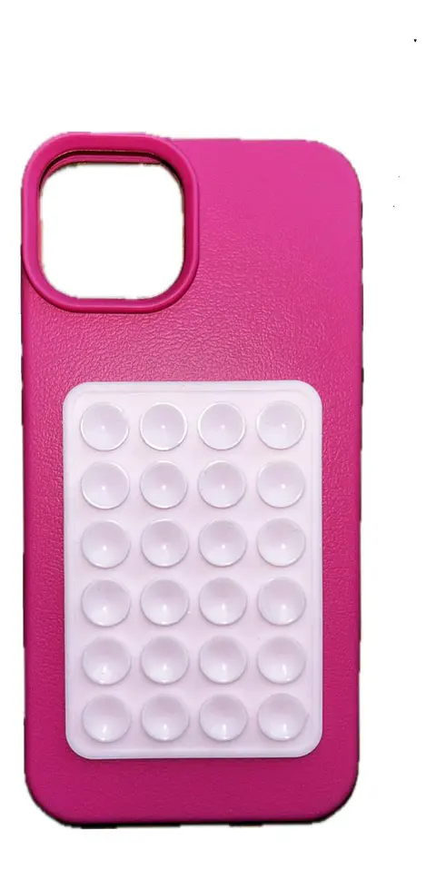 Carcasa Con Ventosa Para Pegar En Vidrios En Tendencia 13 Pro - 14 Pro - 15 Pro