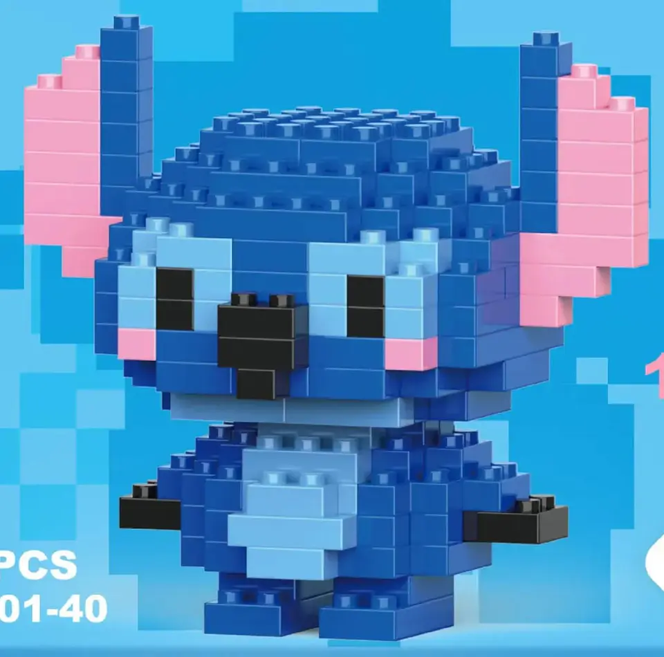 Juguete De Bloques De Construcción Armable Puzzle Stich 161 Stich 5