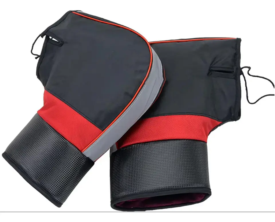 Guantes De Moto Para Motociclista Invierno Negro 1