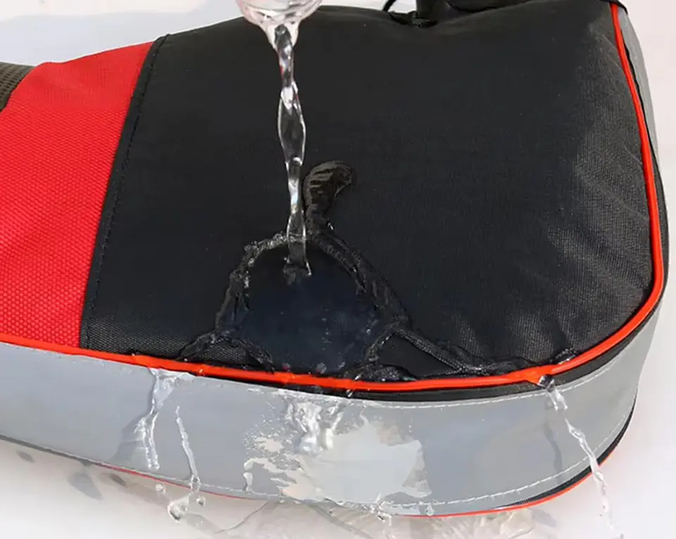 Guantes De Moto Para Motociclista Invierno Negro 7