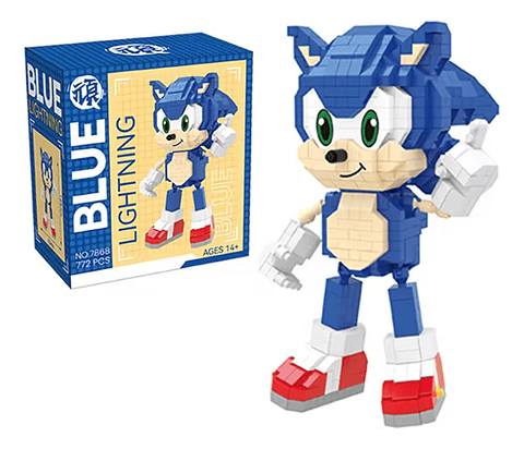 Figura Lego Sonic Armable Coleccion