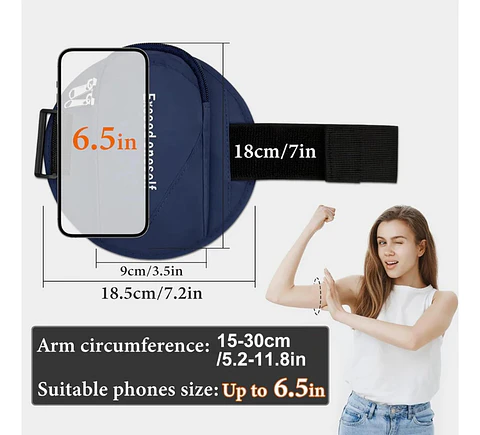 Brazalete Deportivo Impermeable Genérica Para Brazo Rosa