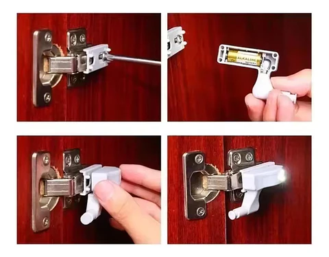 Luces Para Bisagra Oscuridad Mueble Y Despensa