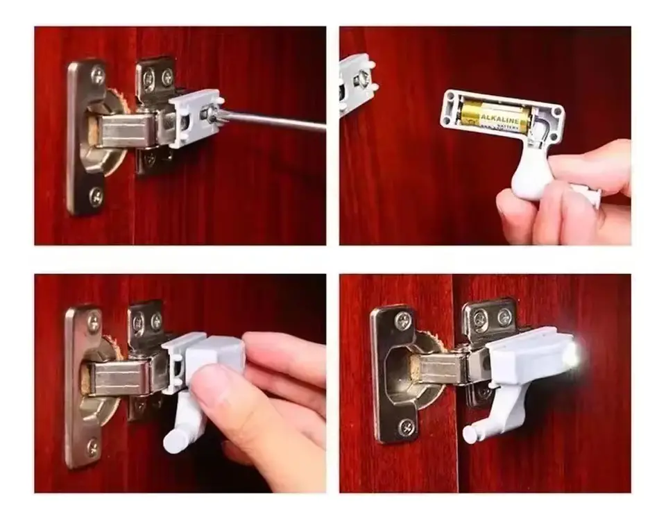 Luces Para Bisagra Oscuridad Mueble Y Despensa 1