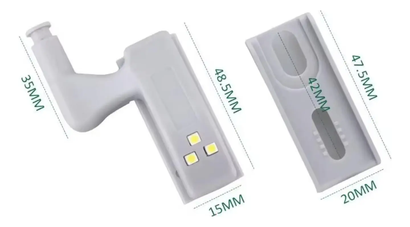 Luces Para Bisagra Oscuridad Mueble Y Despensa 8