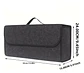 Bolso Maletin Organizador Alfombra Maletero Auto - Miniatura 2