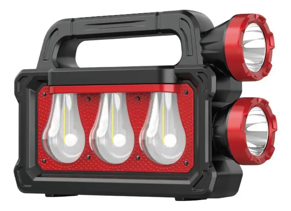 Linterna solar powebank para camping salidas 1