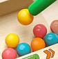 Tablero De Juego Magnético Montessori Para Niños Con Colores Nude - Miniatura 5