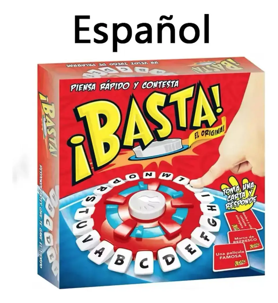 Juego De Mesa Basta, Piensa Rápido En Español 2