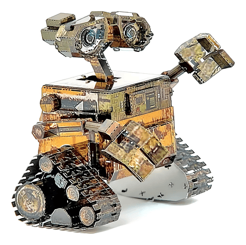 Puzzle 3d Rompecabezas Robot Wall-e De Escritorio