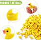 50 Patitos Patos De Resina Amarilla Para Juego Decoracion Amarillo - Miniatura 5