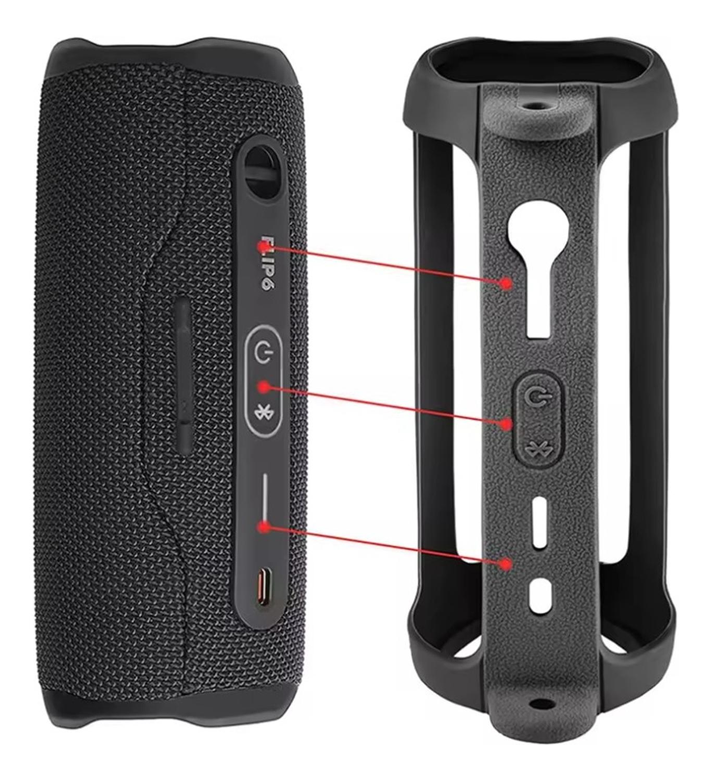 Funda Premiun Protectora Para Parlante Jbl Flip 6 - Colores 3