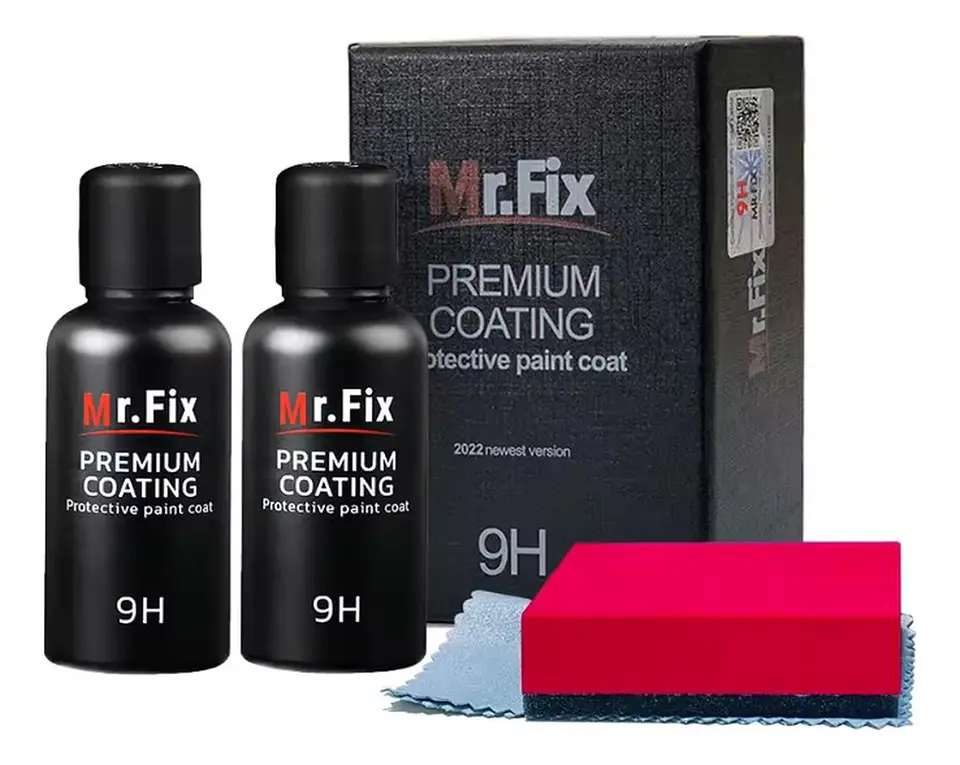 Tratamiento Ceramico Para Autos 2 Botellas Mr Fix 9h 1