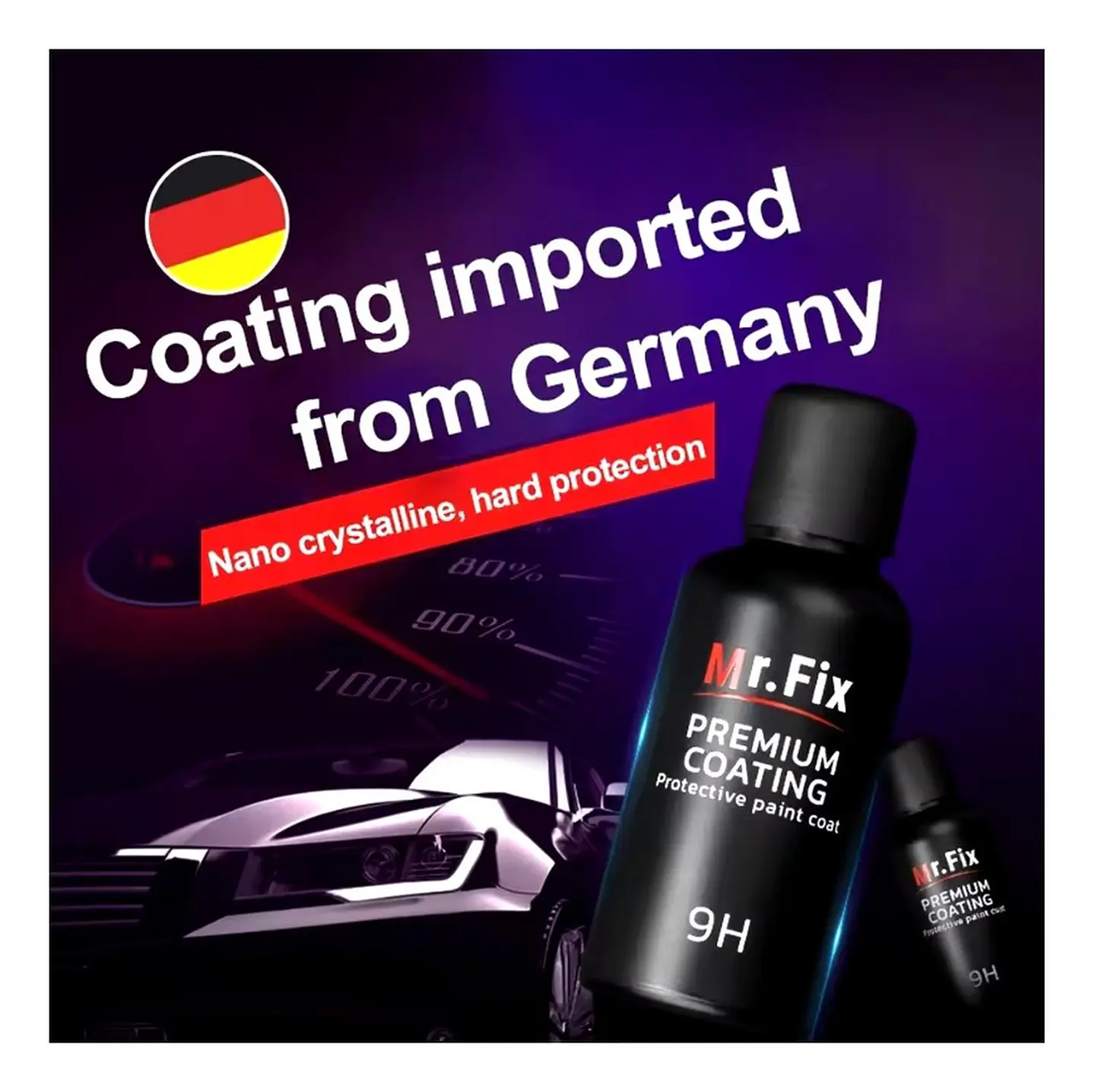 Tratamiento Ceramico Para Autos 2 Botellas Mr Fix 9h 3