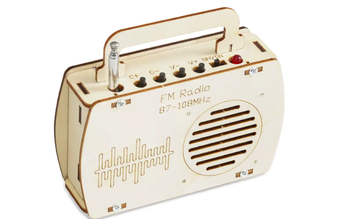 Juguete Radio FM Armable Educativo Didactico 3