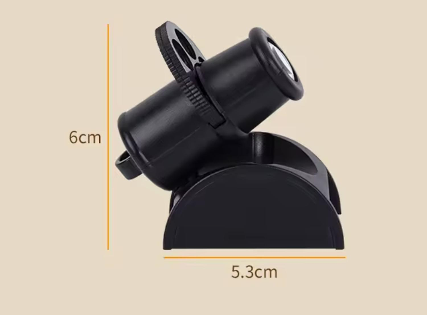 Poyector Mini De Planetas Tierra Luna Estrella Recargable Negro 3