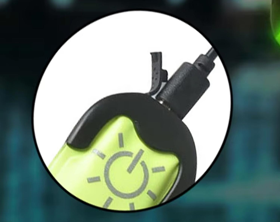 Brazalete Reflectante Recargable Ciclismo Running Deporte Amarillo 4