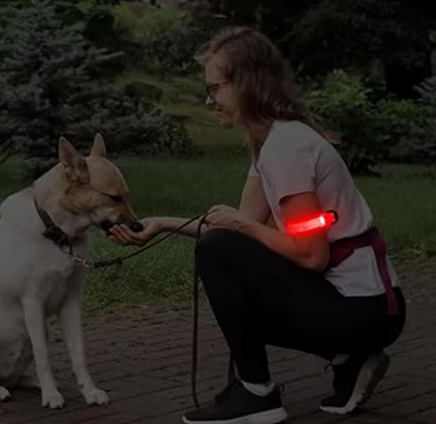 Brazalete Reflectante Recargable Ciclismo Running Deporte Amarillo 8